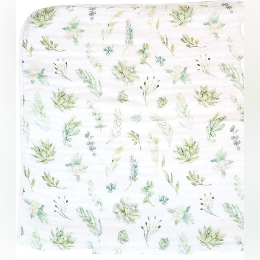 Addison Belle Everything Muslin Baby Blanket
47” X 47”
Succulents Theme
NWT NEW